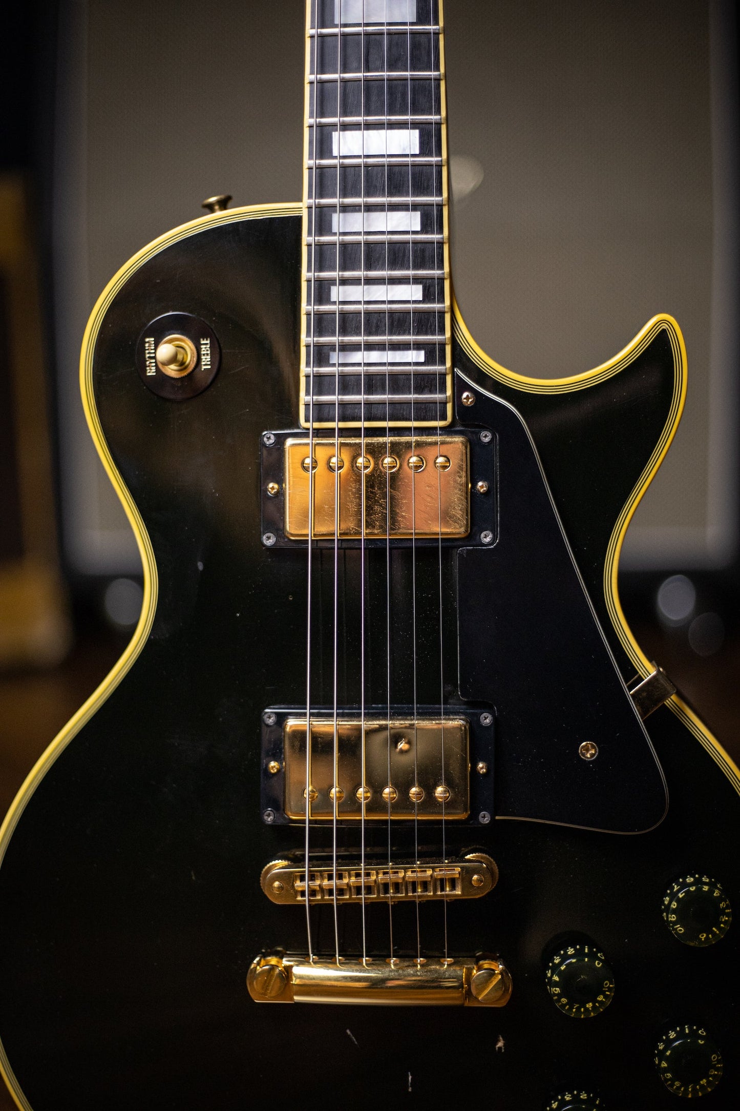 1979 Gibson Les Paul Custom Electric Guitar - Ebony