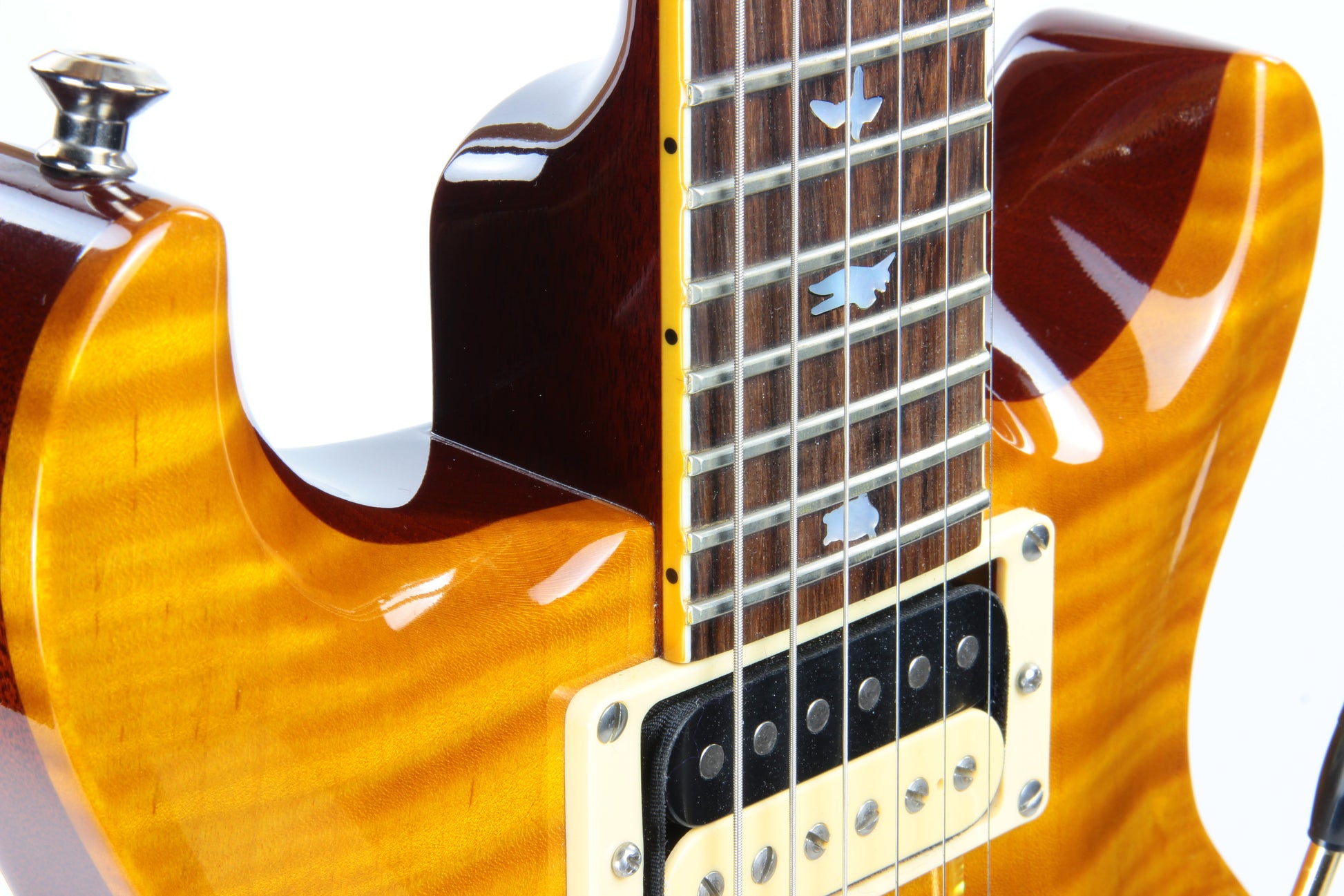 2009 PRS Howard Leese Private Stock Golden Eagle Paul Reed Smith - Brazilian Rosewood, Santana Headstock, Vintage Yellow