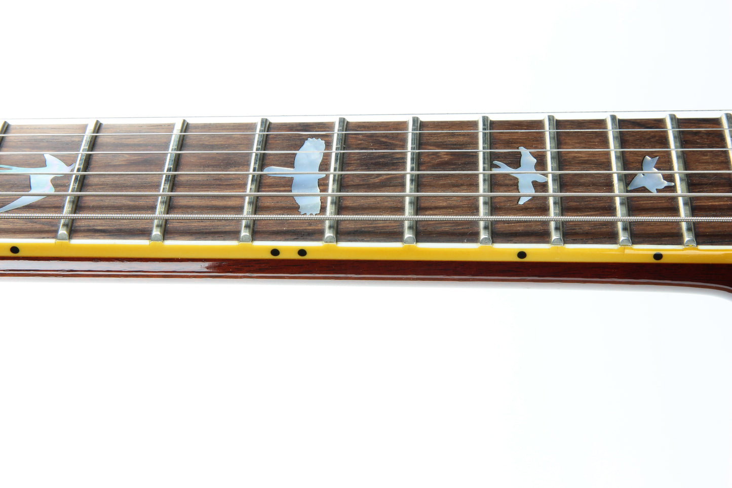 2009 PRS Howard Leese Private Stock Golden Eagle Paul Reed Smith - Brazilian Rosewood, Santana Headstock, Vintage Yellow