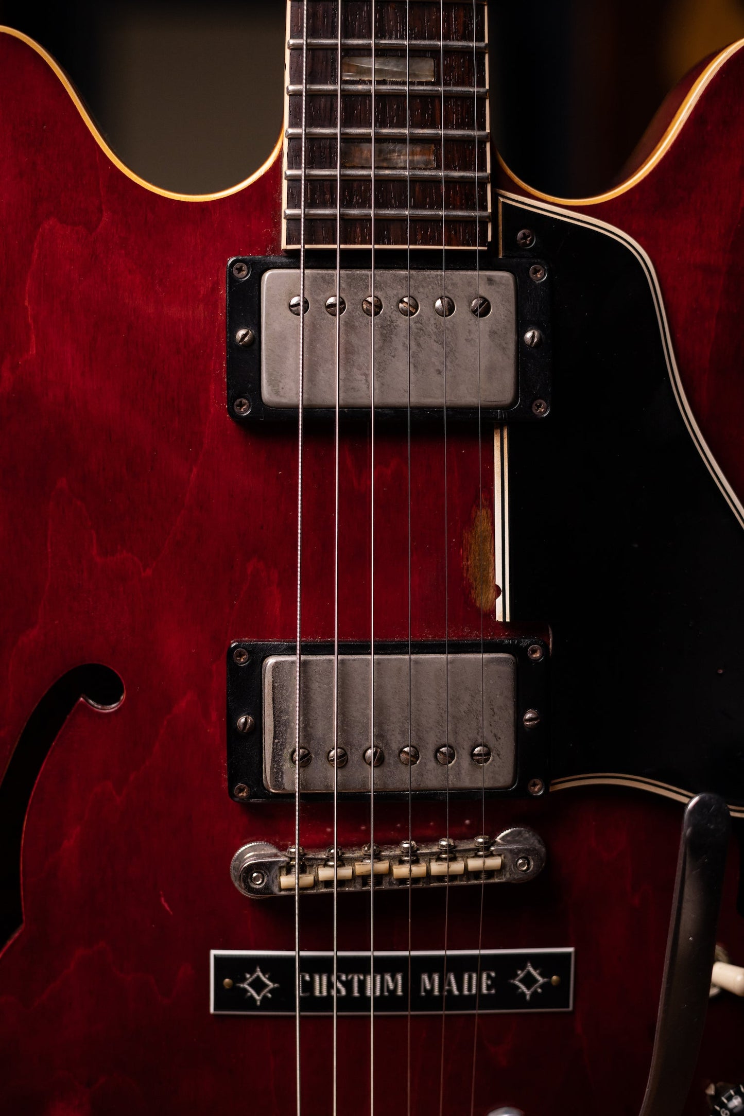 1964 Gibson ES-335TD with Bigsby Electric Guitar - Cherry