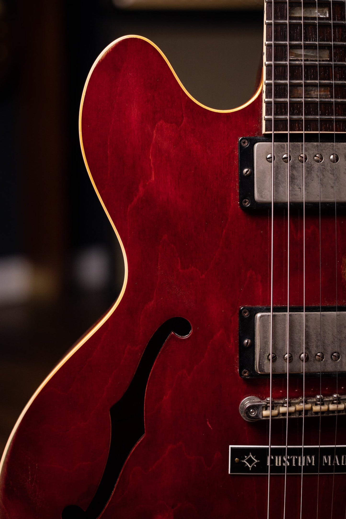 1964 Gibson ES-335TD with Bigsby Electric Guitar - Cherry
