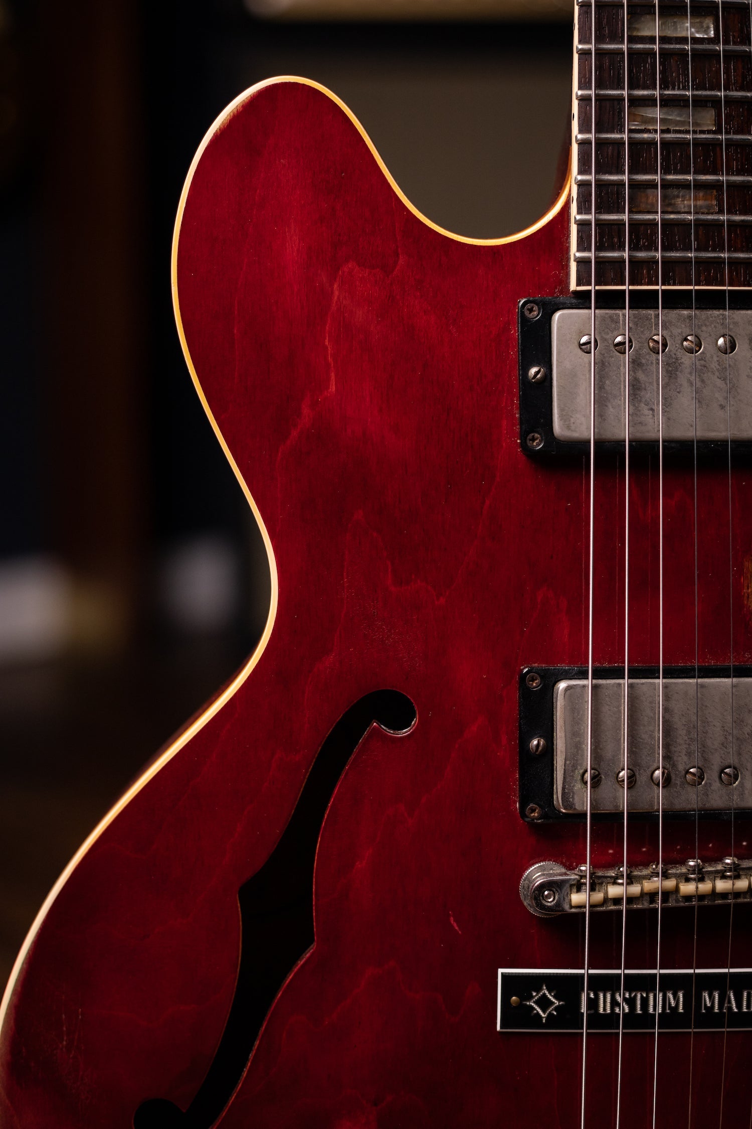 1964 Gibson ES-335TD with Bigsby Electric Guitar - Cherry