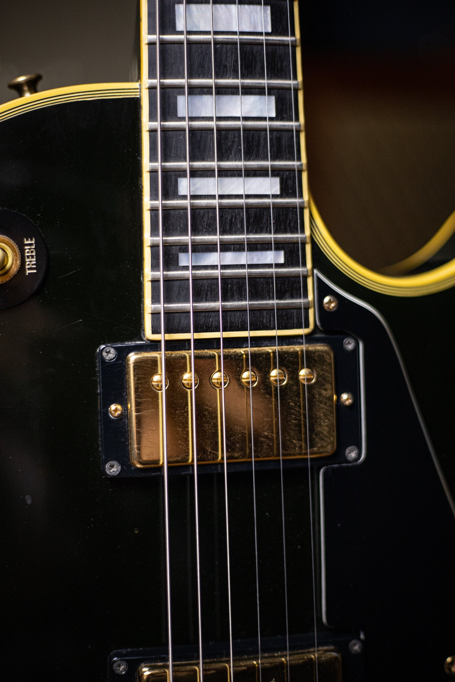 1979 Gibson Les Paul Custom Electric Guitar - Ebony