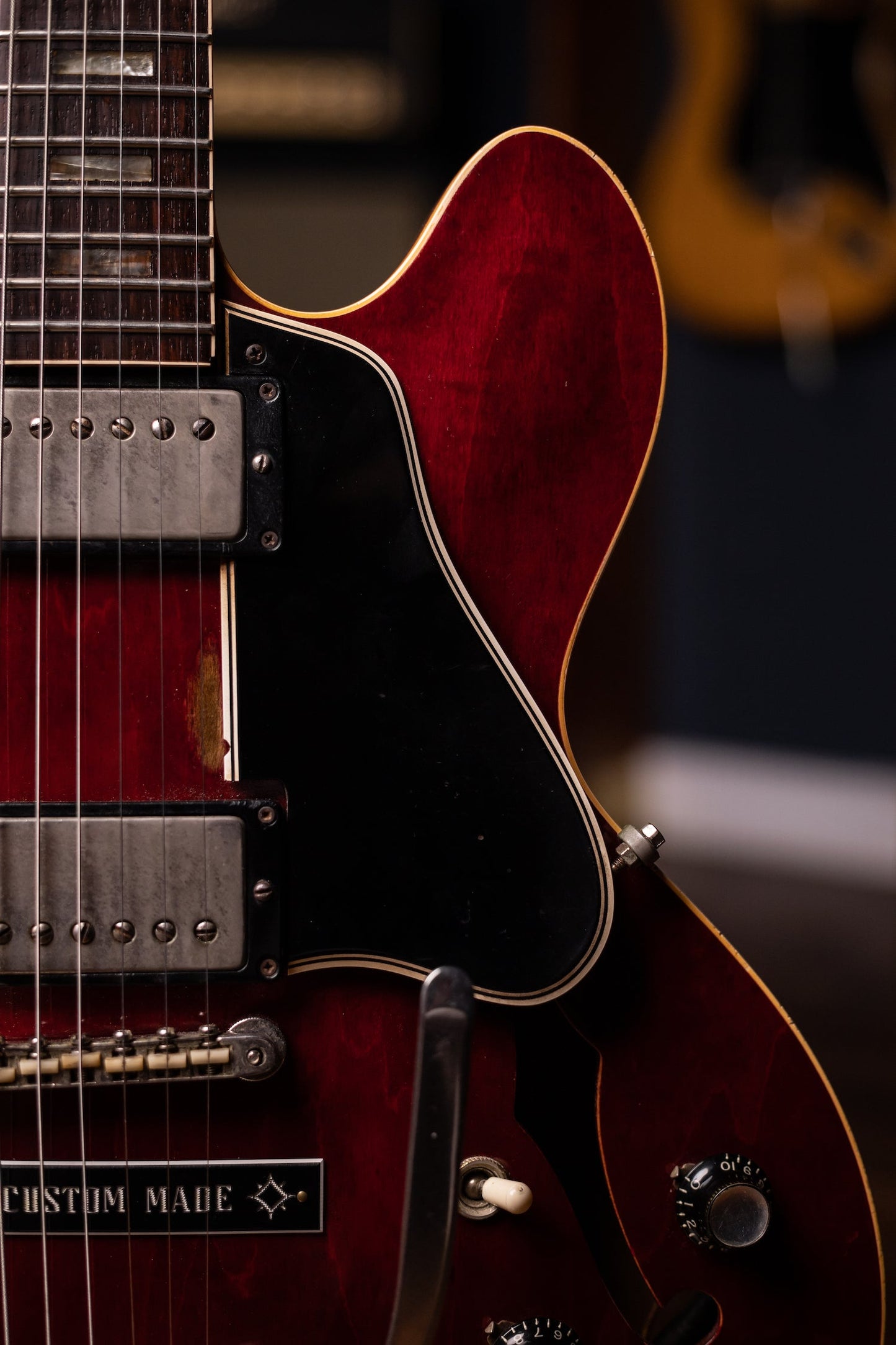 1964 Gibson ES-335TD with Bigsby Electric Guitar - Cherry