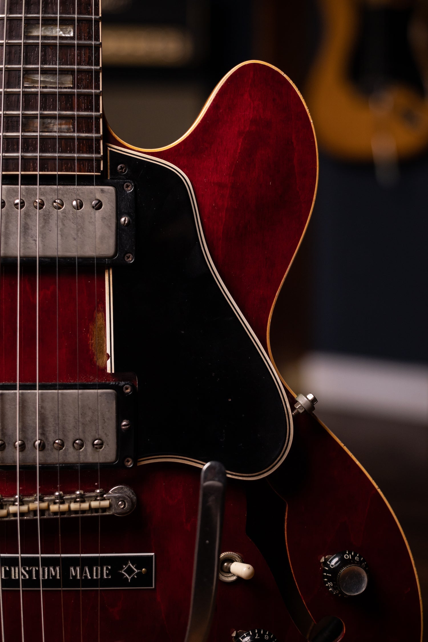1964 Gibson ES-335TD with Bigsby Electric Guitar - Cherry