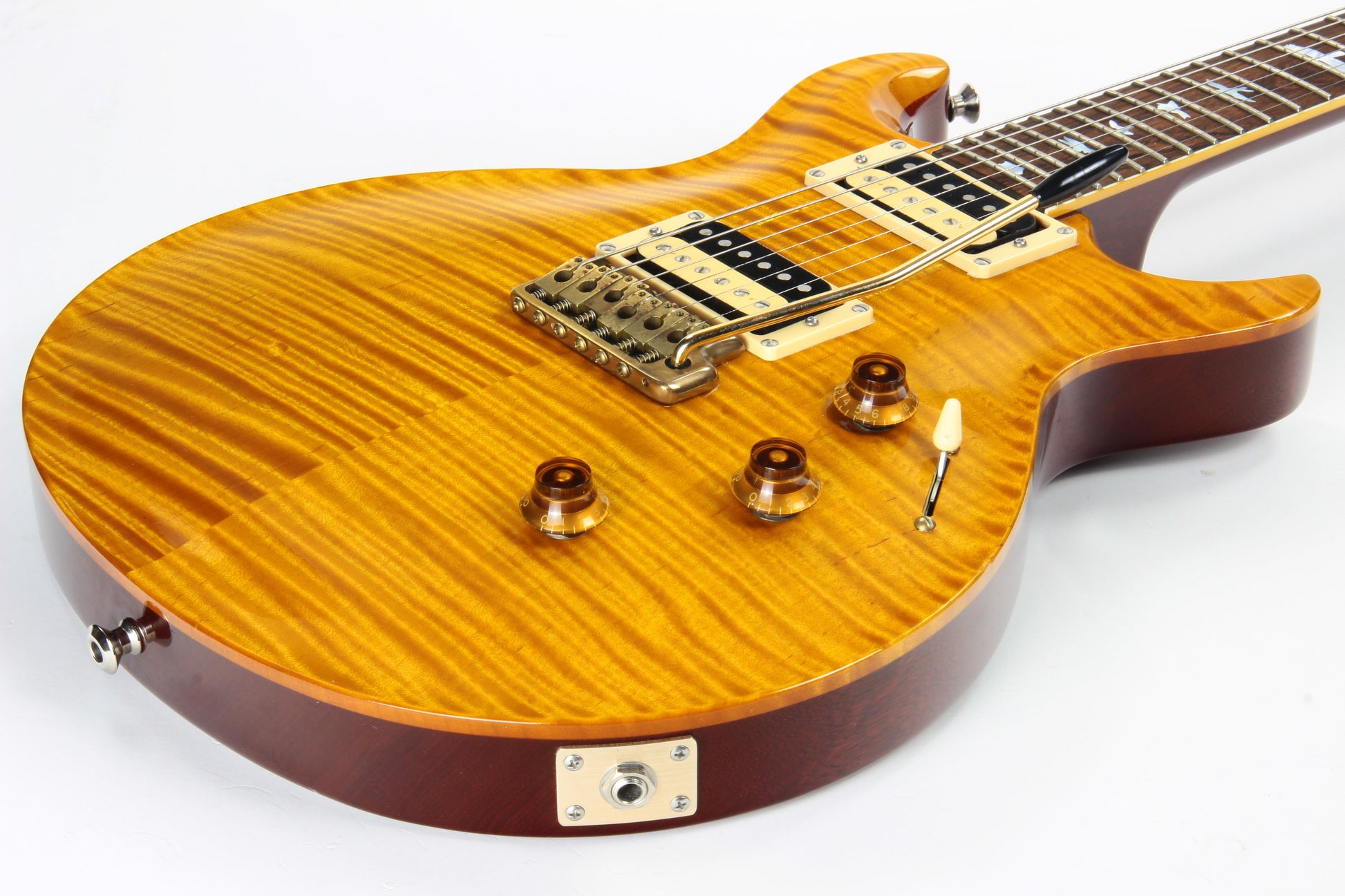2009 PRS Howard Leese Private Stock Golden Eagle Paul Reed Smith - Brazilian Rosewood, Santana Headstock, Vintage Yellow