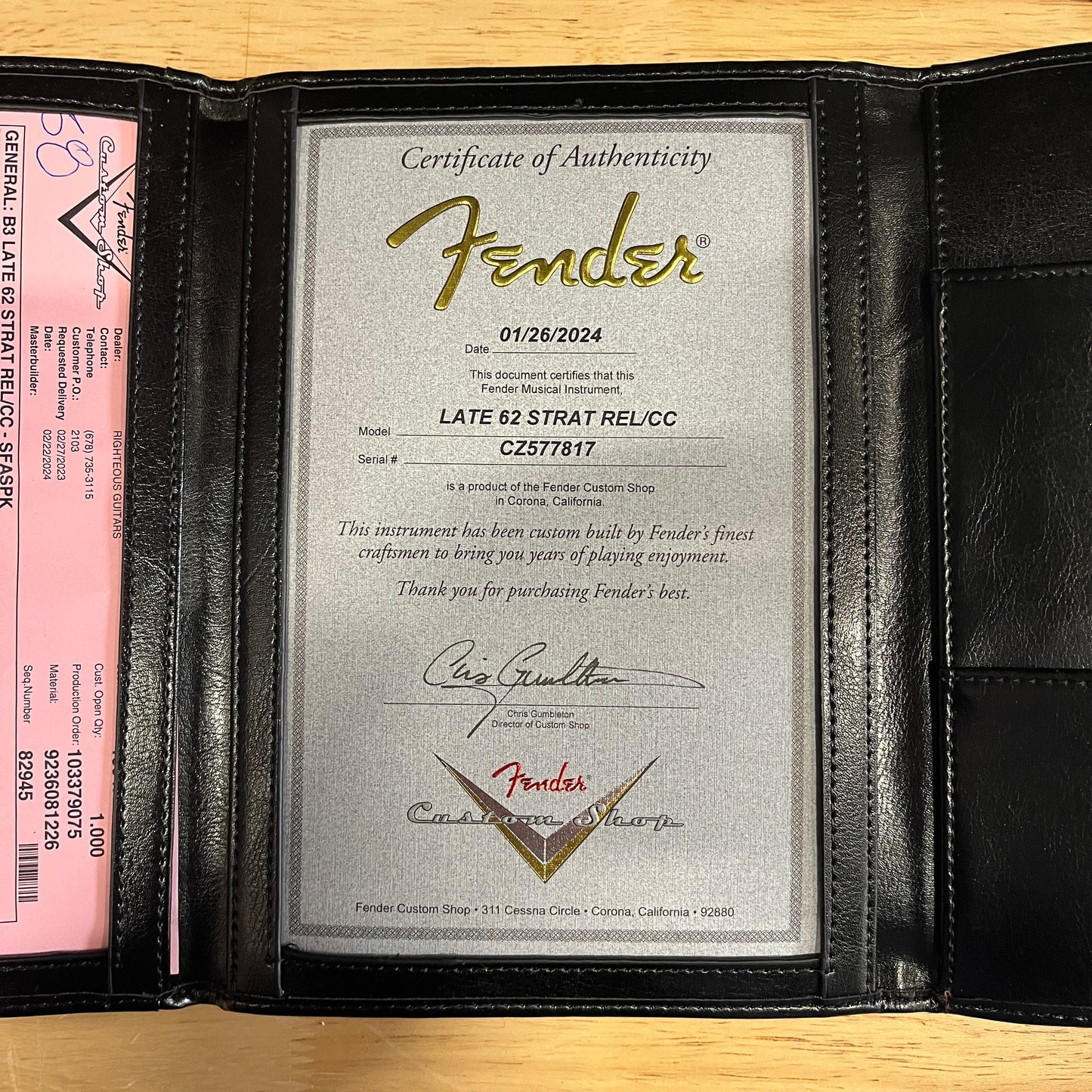 Fender Custom Shop Late 1962 Stratocaster Relic - Super Faded/Aged Shell Pink