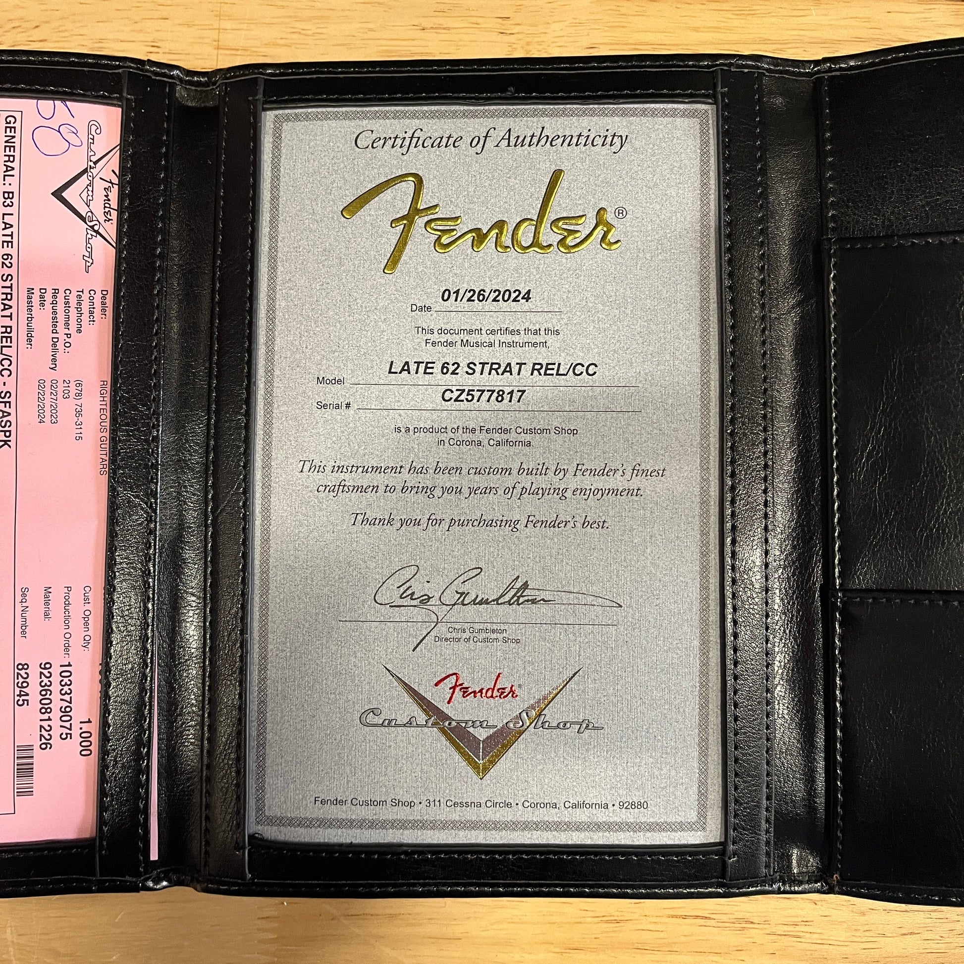 Fender Custom Shop Late 1962 Stratocaster Relic - Super Faded/Aged Shell Pink