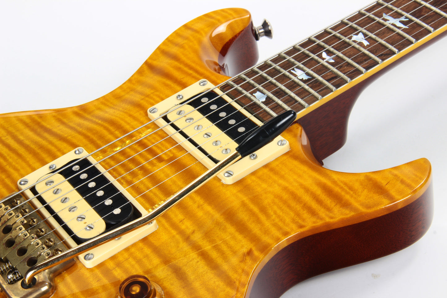 2009 PRS Howard Leese Private Stock Golden Eagle Paul Reed Smith - Brazilian Rosewood, Santana Headstock, Vintage Yellow