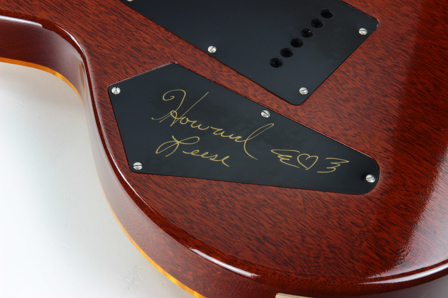 2009 PRS Howard Leese Private Stock Golden Eagle Paul Reed Smith - Brazilian Rosewood, Santana Headstock, Vintage Yellow