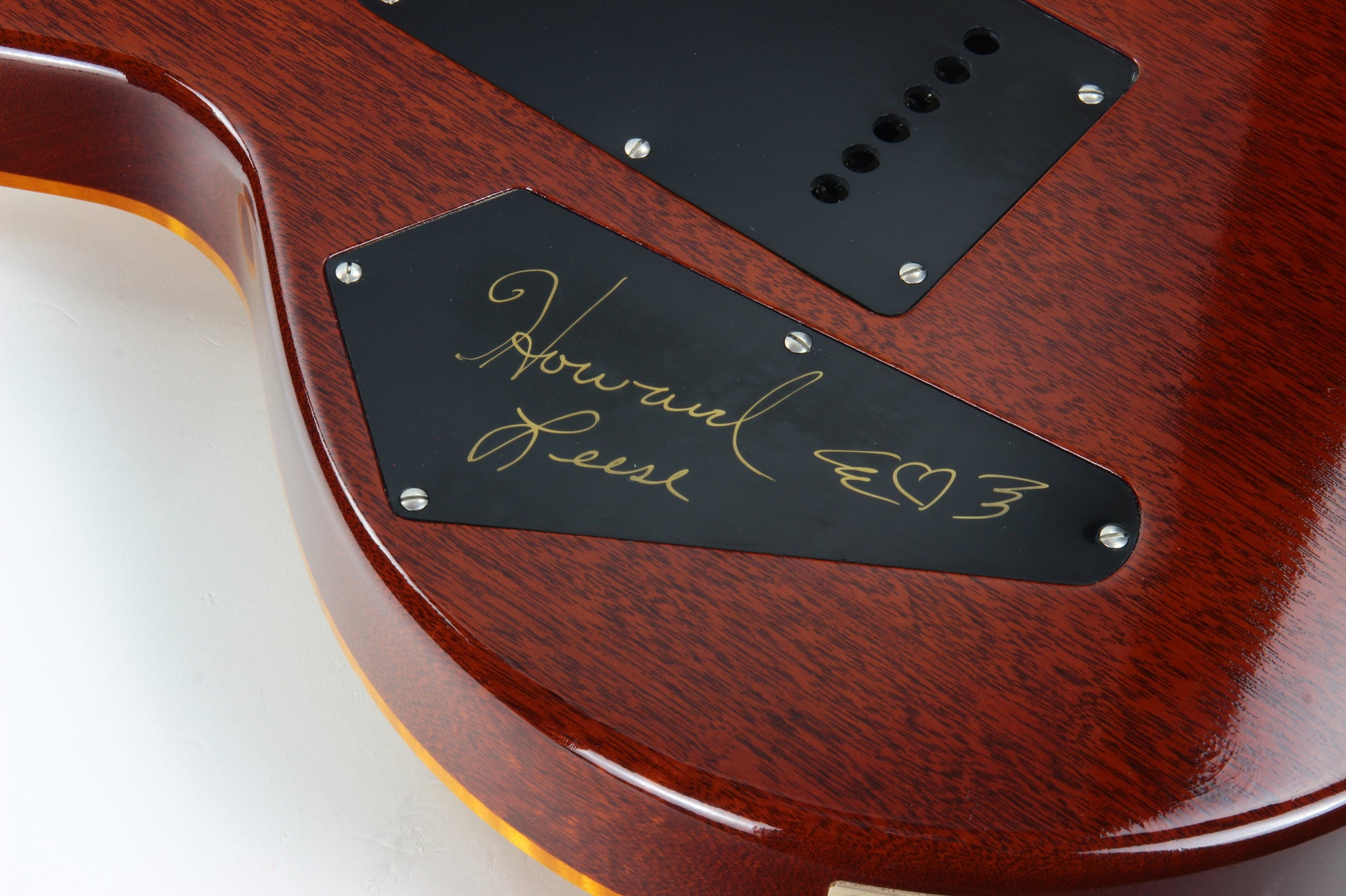 2009 PRS Howard Leese Private Stock Golden Eagle Paul Reed Smith - Brazilian Rosewood, Santana Headstock, Vintage Yellow
