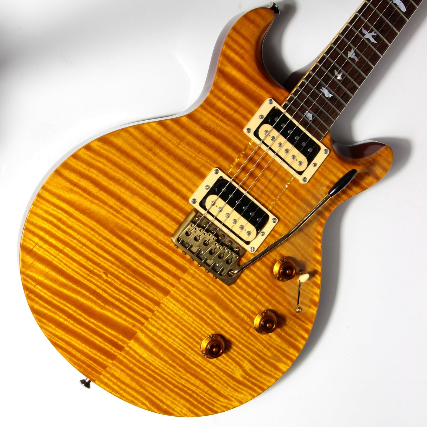 2009 PRS Howard Leese Private Stock Golden Eagle Paul Reed Smith - Brazilian Rosewood, Santana Headstock, Vintage Yellow