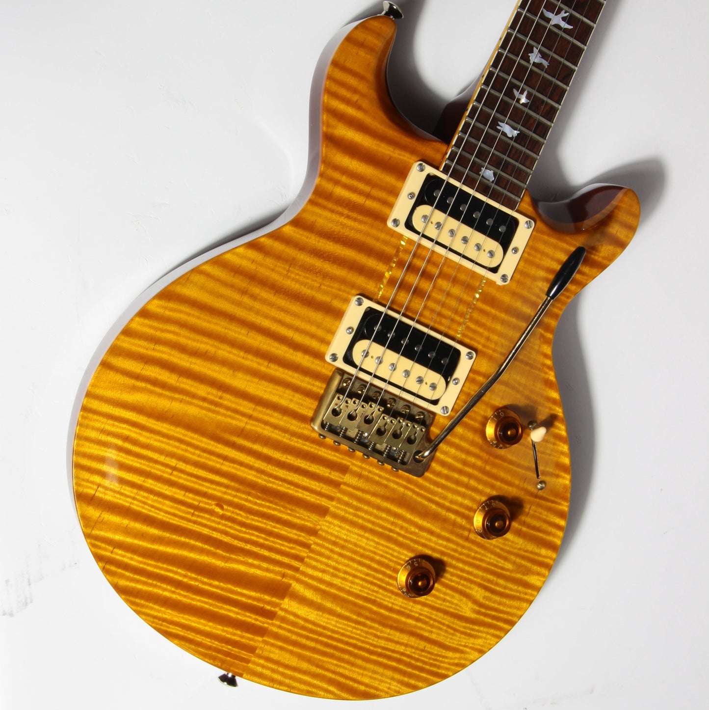 2009 PRS Howard Leese Private Stock Golden Eagle Paul Reed Smith - Brazilian Rosewood, Santana Headstock, Vintage Yellow