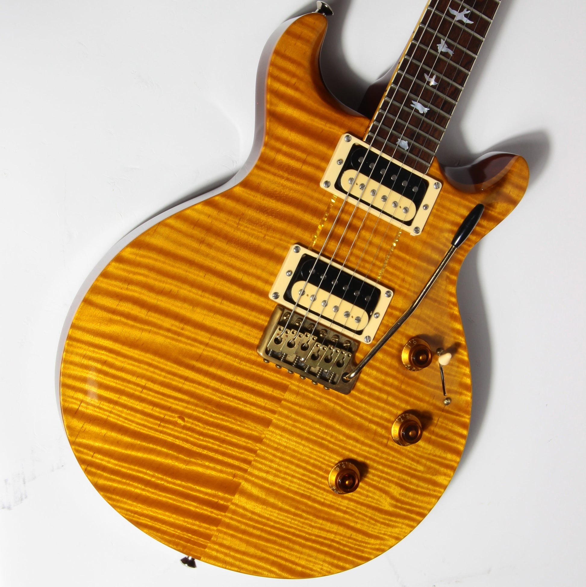 2009 PRS Howard Leese Private Stock Golden Eagle Paul Reed Smith - Brazilian Rosewood, Santana Headstock, Vintage Yellow