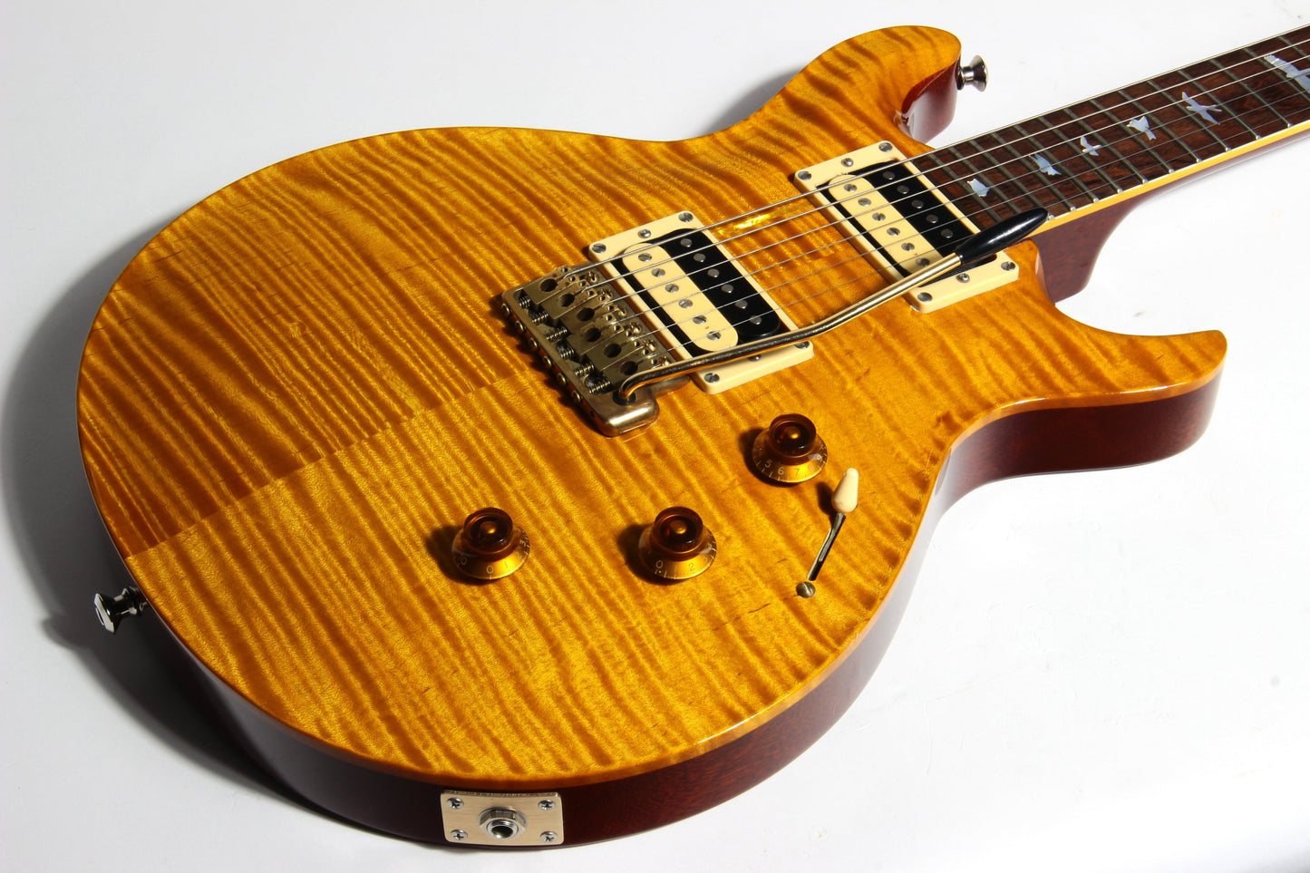 2009 PRS Howard Leese Private Stock Golden Eagle Paul Reed Smith - Brazilian Rosewood, Santana Headstock, Vintage Yellow