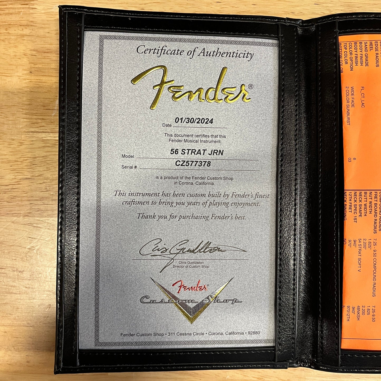 Fender Custom Shop 1956 Stratocaster Journeyman Relic - Wide Fade 2 Color Sunburst