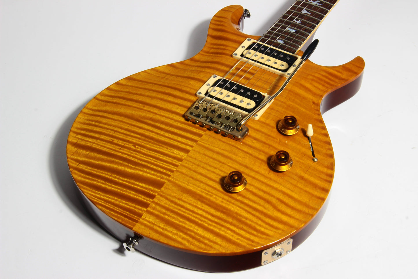 2009 PRS Howard Leese Private Stock Golden Eagle Paul Reed Smith - Brazilian Rosewood, Santana Headstock, Vintage Yellow