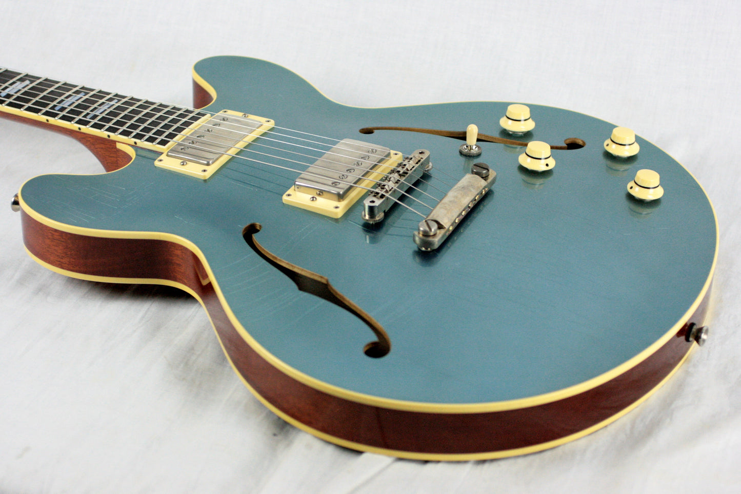 2019 Collings I-35 Deluxe Pelham Blue Aged 60's Neck/Throbak SLE101/Custom Inlays!