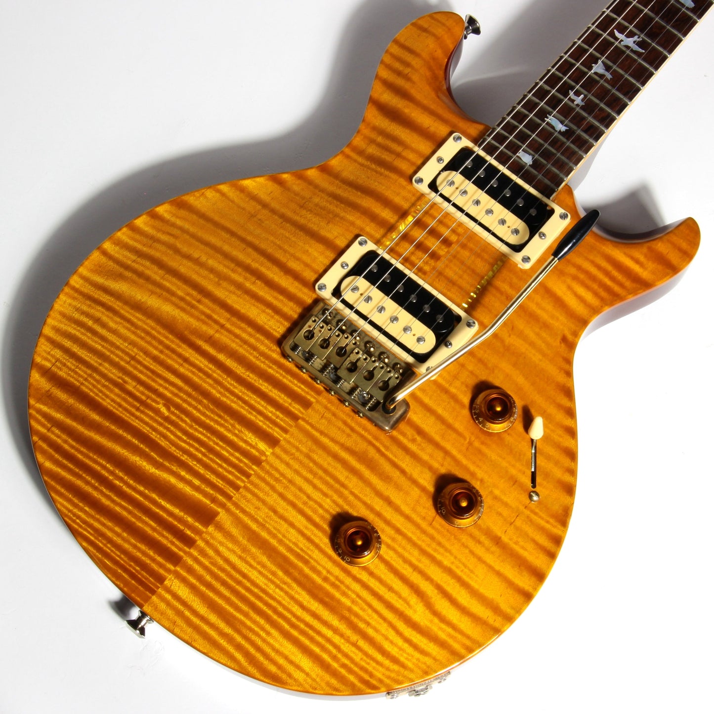 2009 PRS Howard Leese Private Stock Golden Eagle Paul Reed Smith - Brazilian Rosewood, Santana Headstock, Vintage Yellow