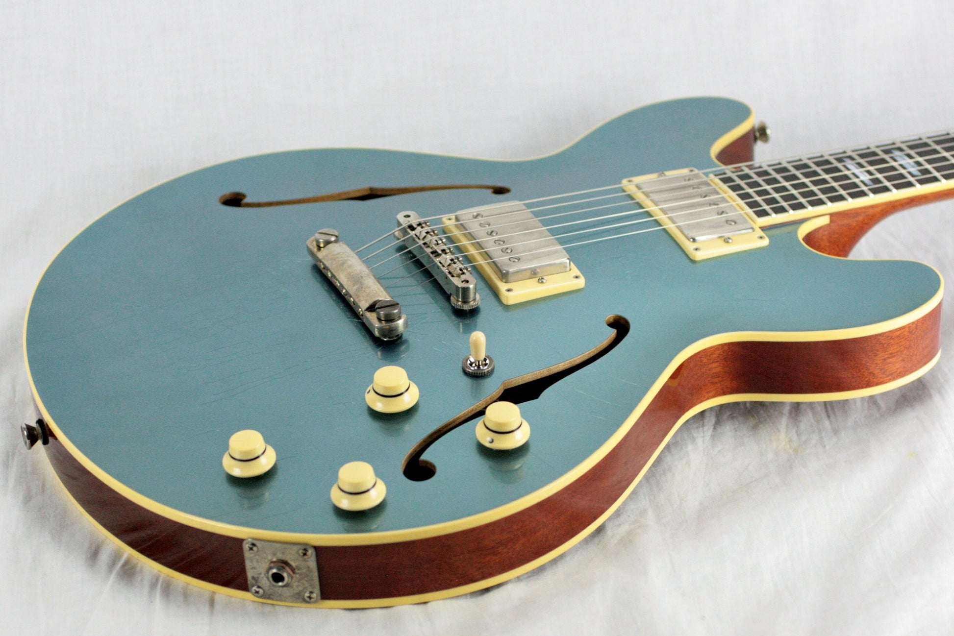 2019 Collings I-35 Deluxe Pelham Blue Aged 60's Neck/Throbak SLE101/Custom Inlays!