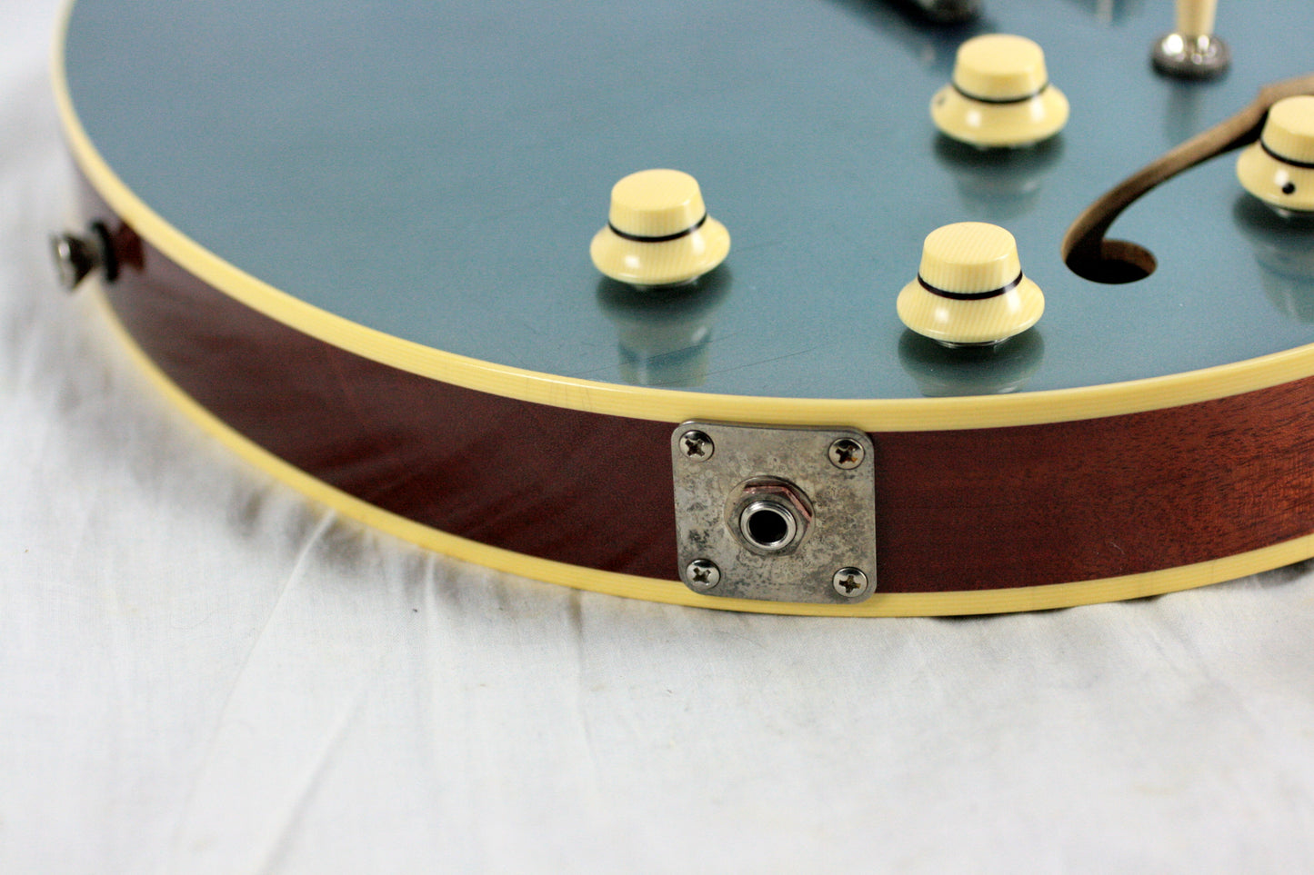 2019 Collings I-35 Deluxe Pelham Blue Aged 60's Neck/Throbak SLE101/Custom Inlays!