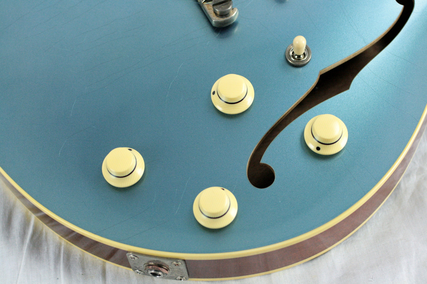 2019 Collings I-35 Deluxe Pelham Blue Aged 60's Neck/Throbak SLE101/Custom Inlays!