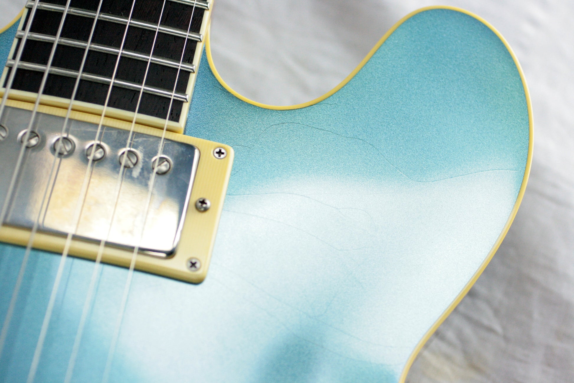 2019 Collings I-35 Deluxe Pelham Blue Aged 60's Neck/Throbak SLE101/Custom Inlays!