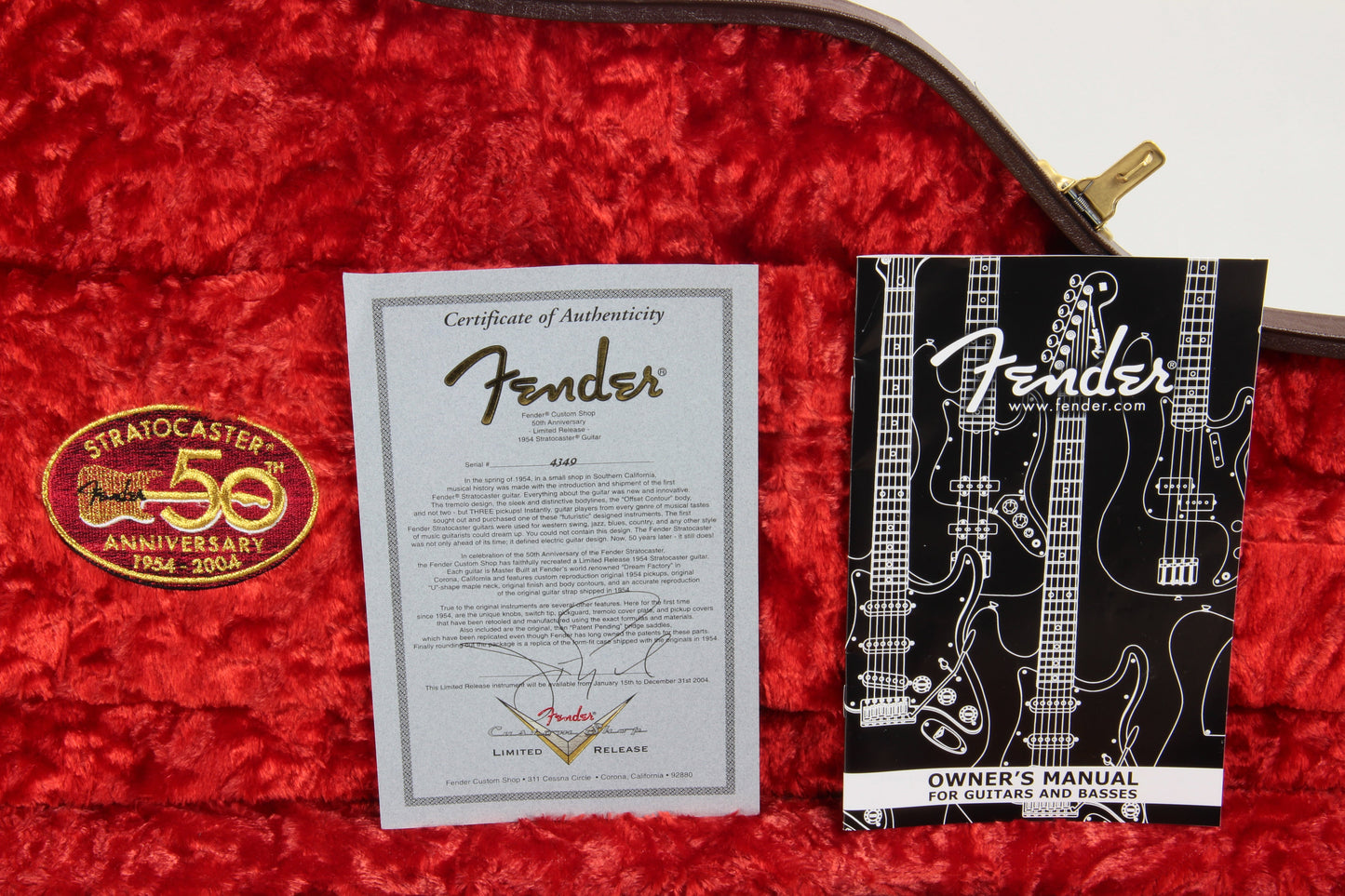 2004 Fender Custom Shop Masterbuilt John English 1954 Stratocaster 50th Anniversary - Norman's Rare Guitars Specs, 2-Tone '54 Sunburst