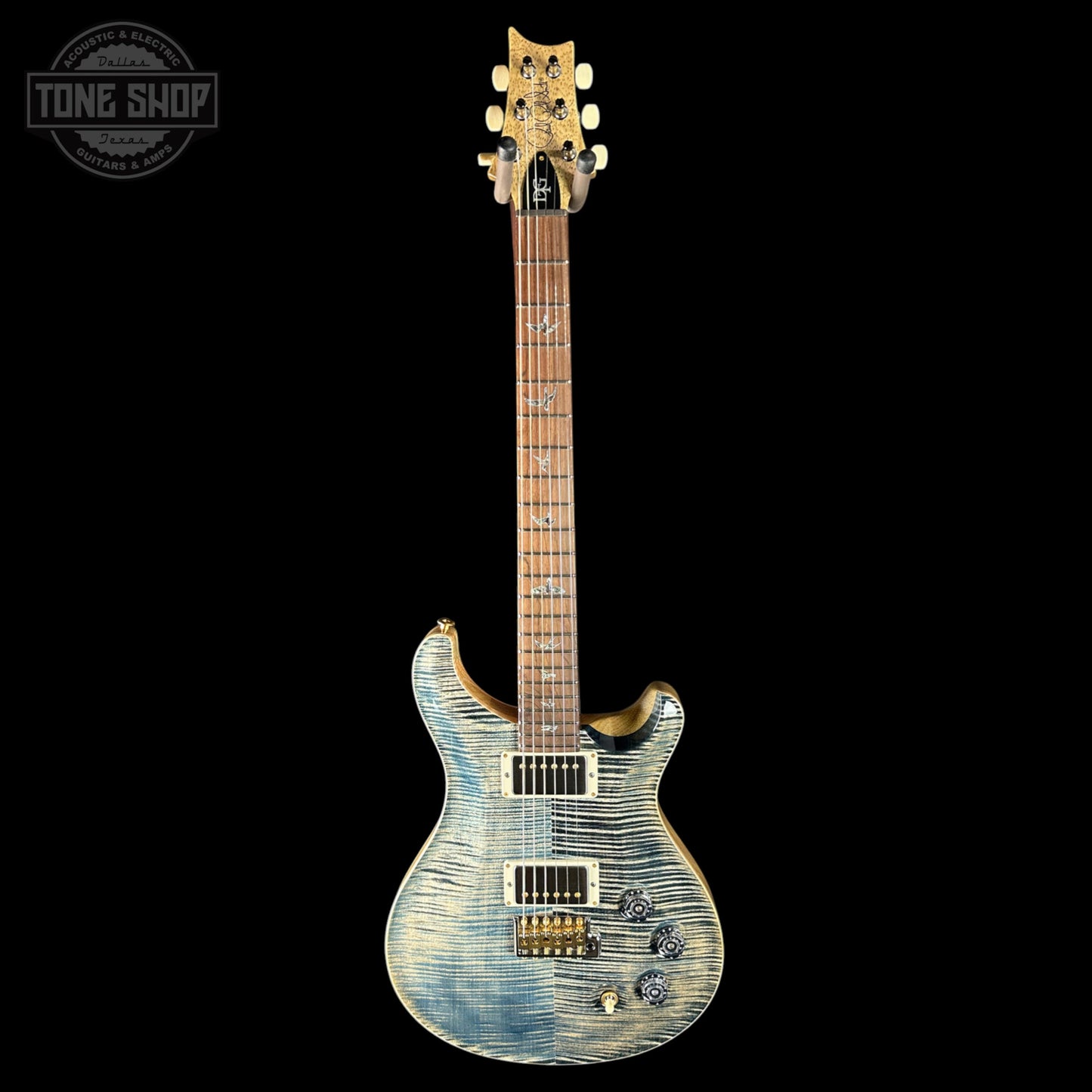 PRS Wood Library DGT 10 Top Faded Whale Blue Korina / Brazilian RW w/case 0424752