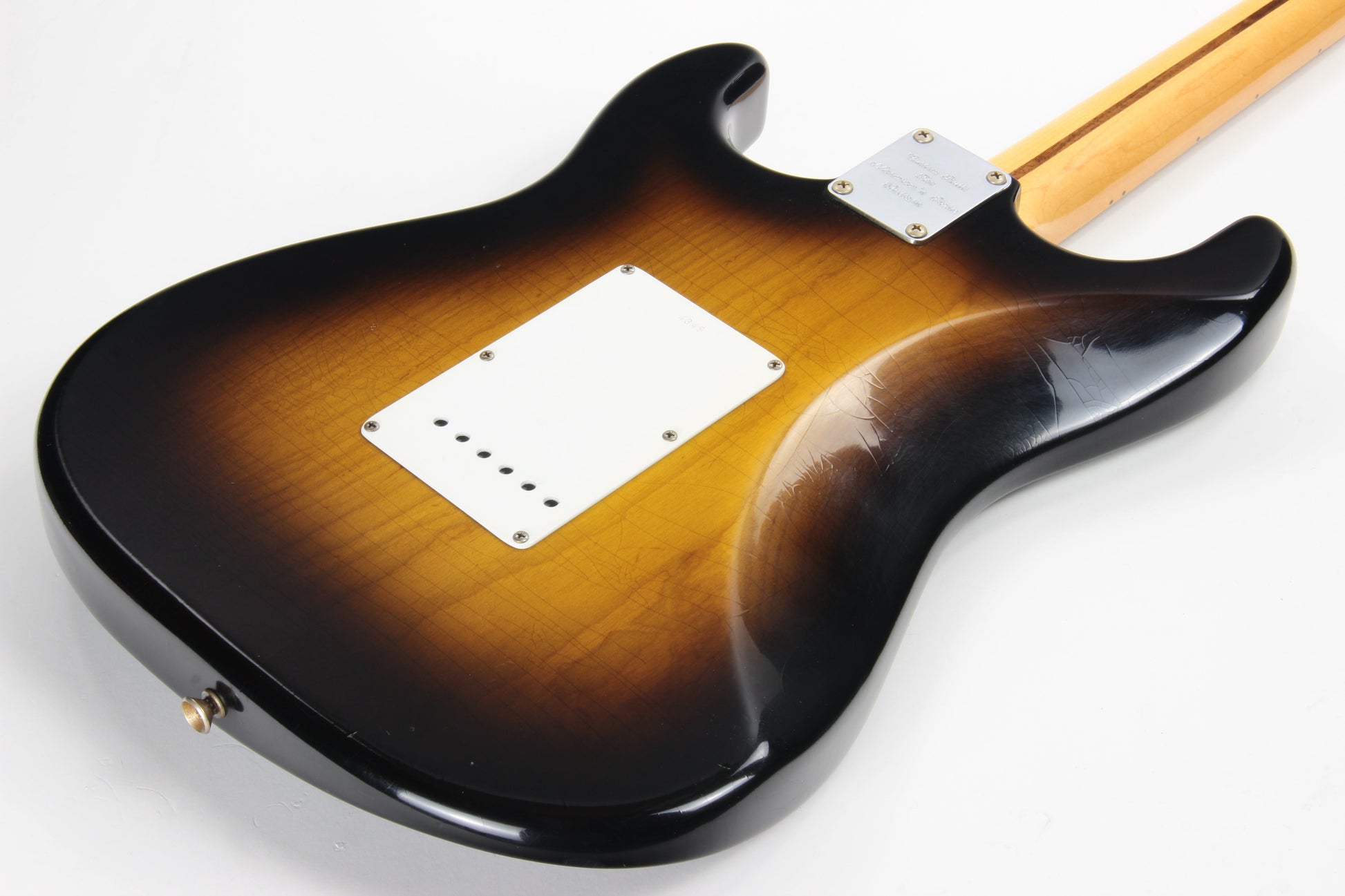 2004 Fender Custom Shop Masterbuilt John English 1954 Stratocaster 50th Anniversary - Norman's Rare Guitars Specs, 2-Tone '54 Sunburst