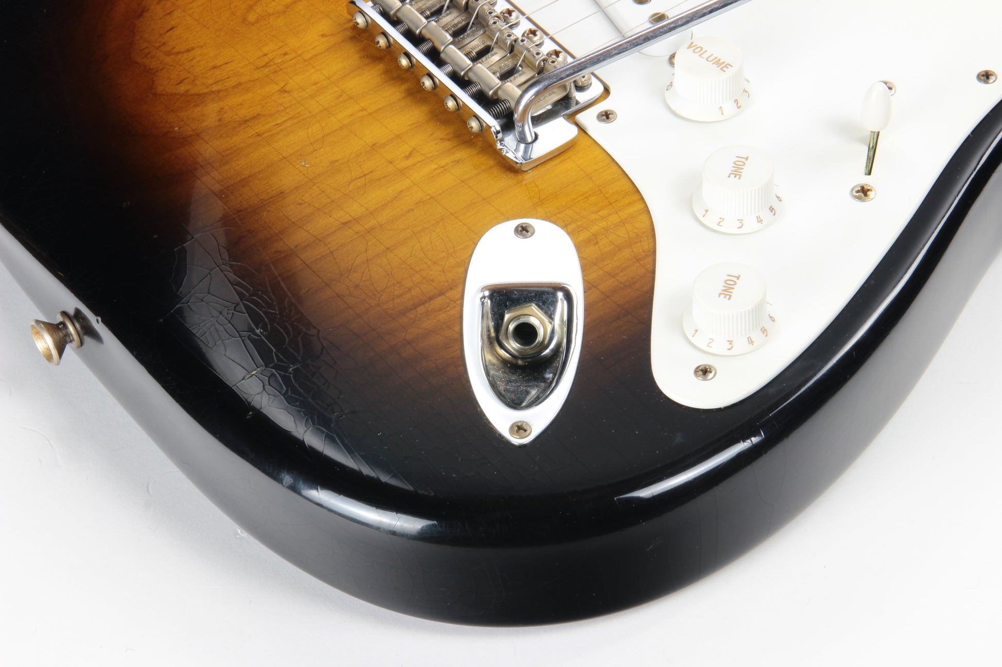 2004 Fender Custom Shop Masterbuilt John English 1954 Stratocaster 50th Anniversary - Norman's Rare Guitars Specs, 2-Tone '54 Sunburst