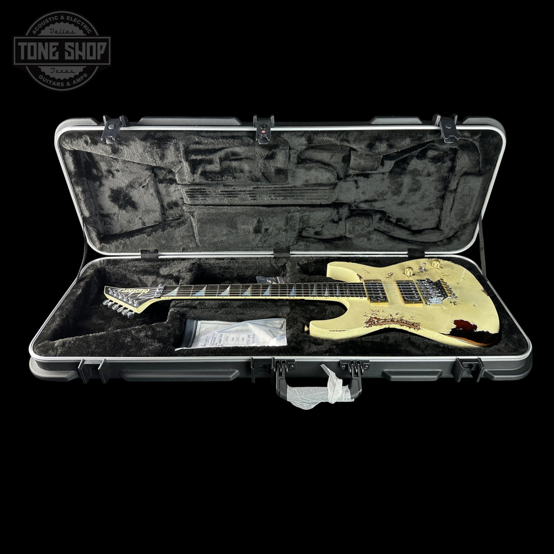 Jackson Custom Shop SL 2H FR84 Vanilla Shake/3 Tone Sunburst w/case J11416