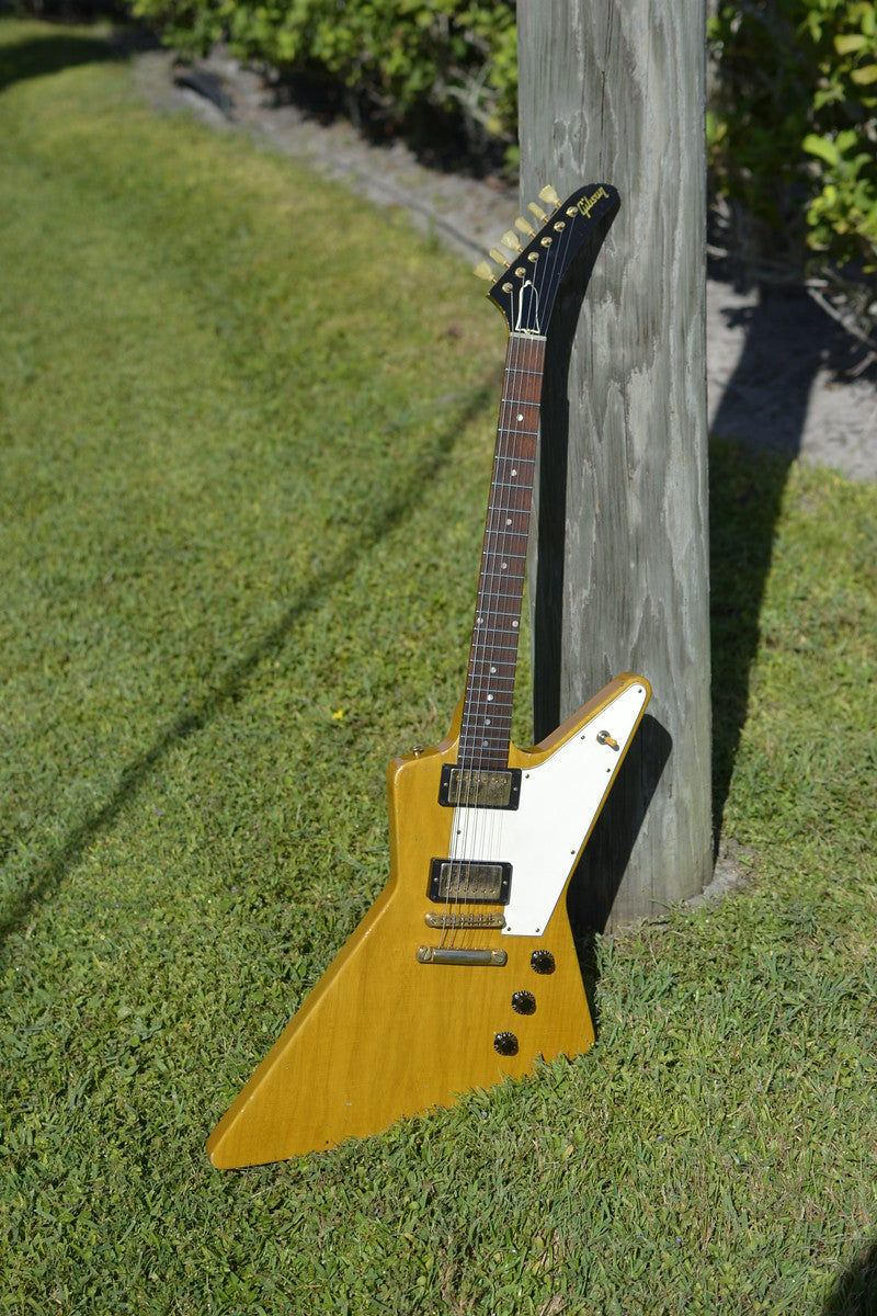1958 Gibson Custom Shop Korina Explorer 50th Anniversary Historic Makeovers Deluxe - Brazilian Rosewood Fretboard + Throbaks!