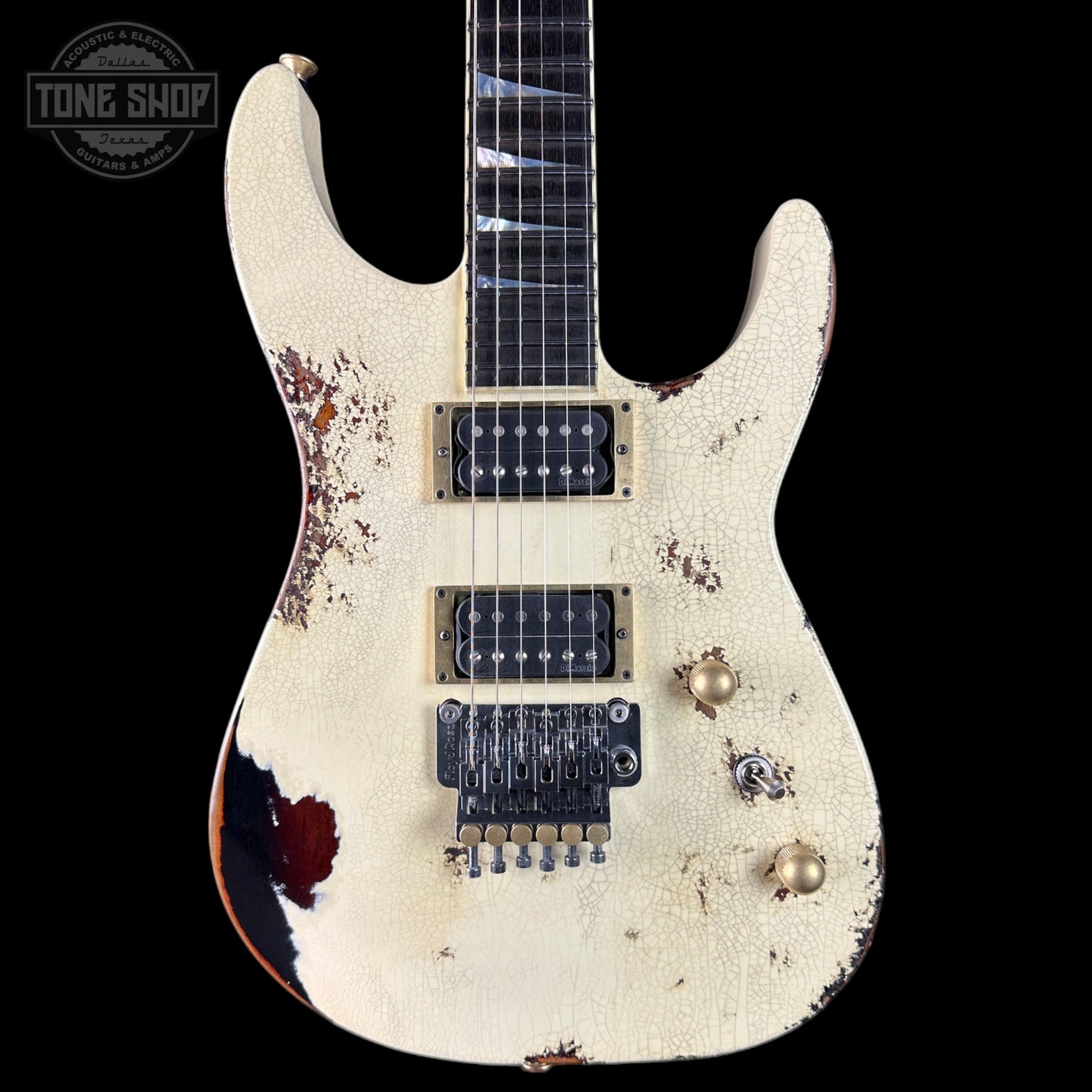 Jackson Custom Shop SL 2H FR84 Vanilla Shake/3 Tone Sunburst w/case J11416