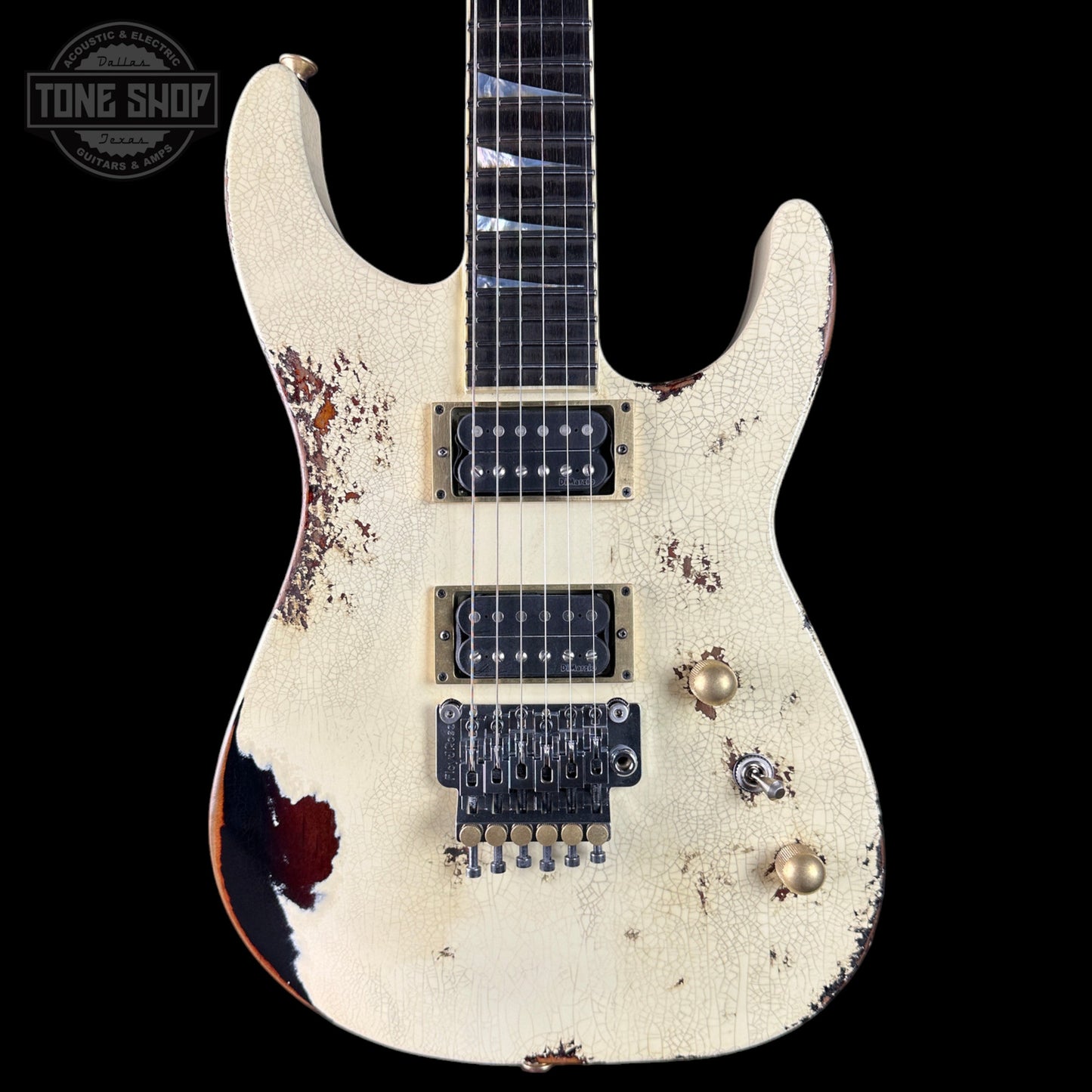 Jackson Custom Shop SL 2H FR84 Vanilla Shake/3 Tone Sunburst w/case J11416