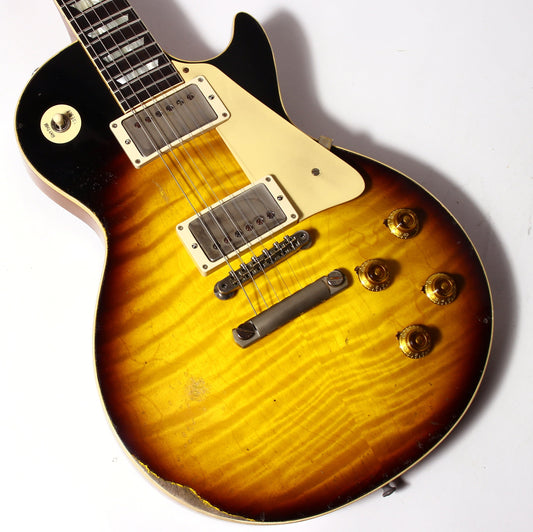 2023 Gibson 1959 Custom Shop Les Paul Standard R9 Murphy Lab Ultra Heavy Aged '59 -- Kindred Dark Burst, Historic, LP