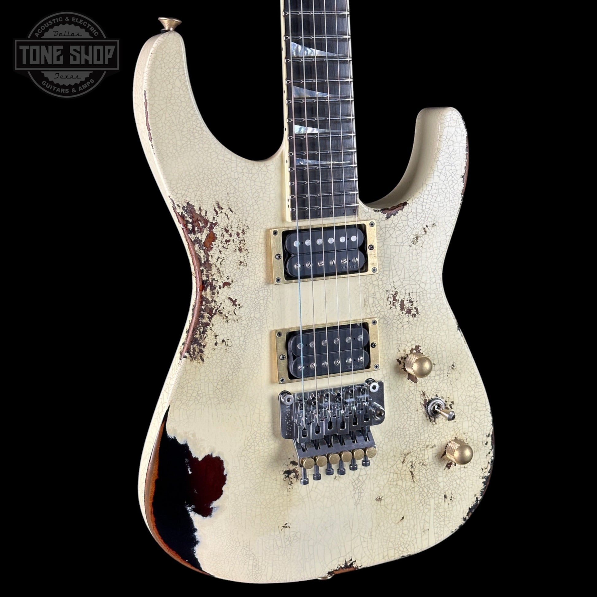 Jackson Custom Shop SL 2H FR84 Vanilla Shake/3 Tone Sunburst w/case J11416