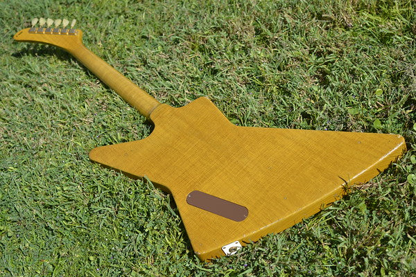 1958 Gibson Custom Shop Korina Explorer 50th Anniversary Historic Makeovers Deluxe - Brazilian Rosewood Fretboard + Throbaks!