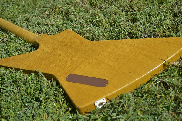 1958 Gibson Custom Shop Korina Explorer 50th Anniversary Historic Makeovers Deluxe - Brazilian Rosewood Fretboard + Throbaks!