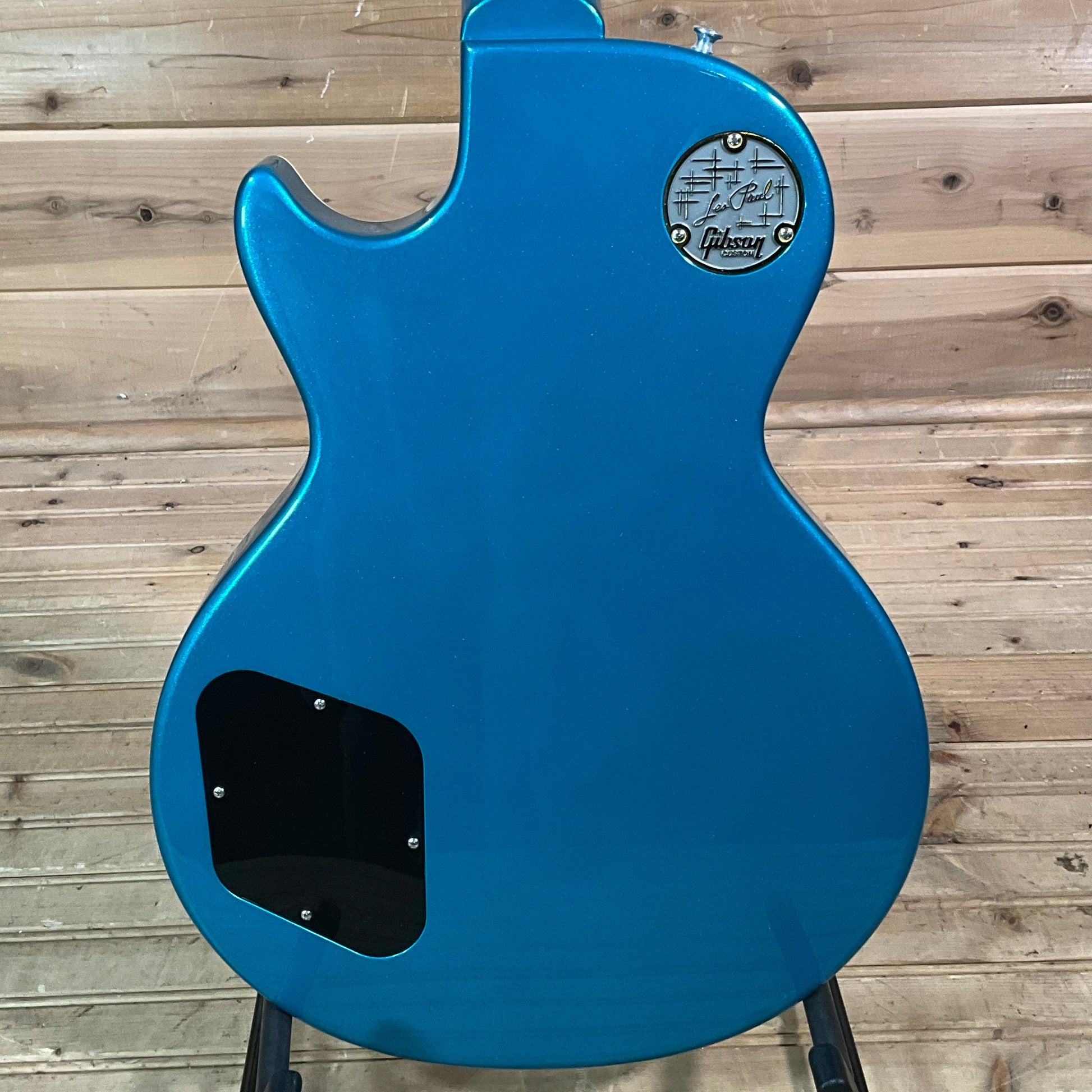Gibson Custom 1954 Les Paul Standard Electric Guitar - Kamen Blue Shift Sparkle