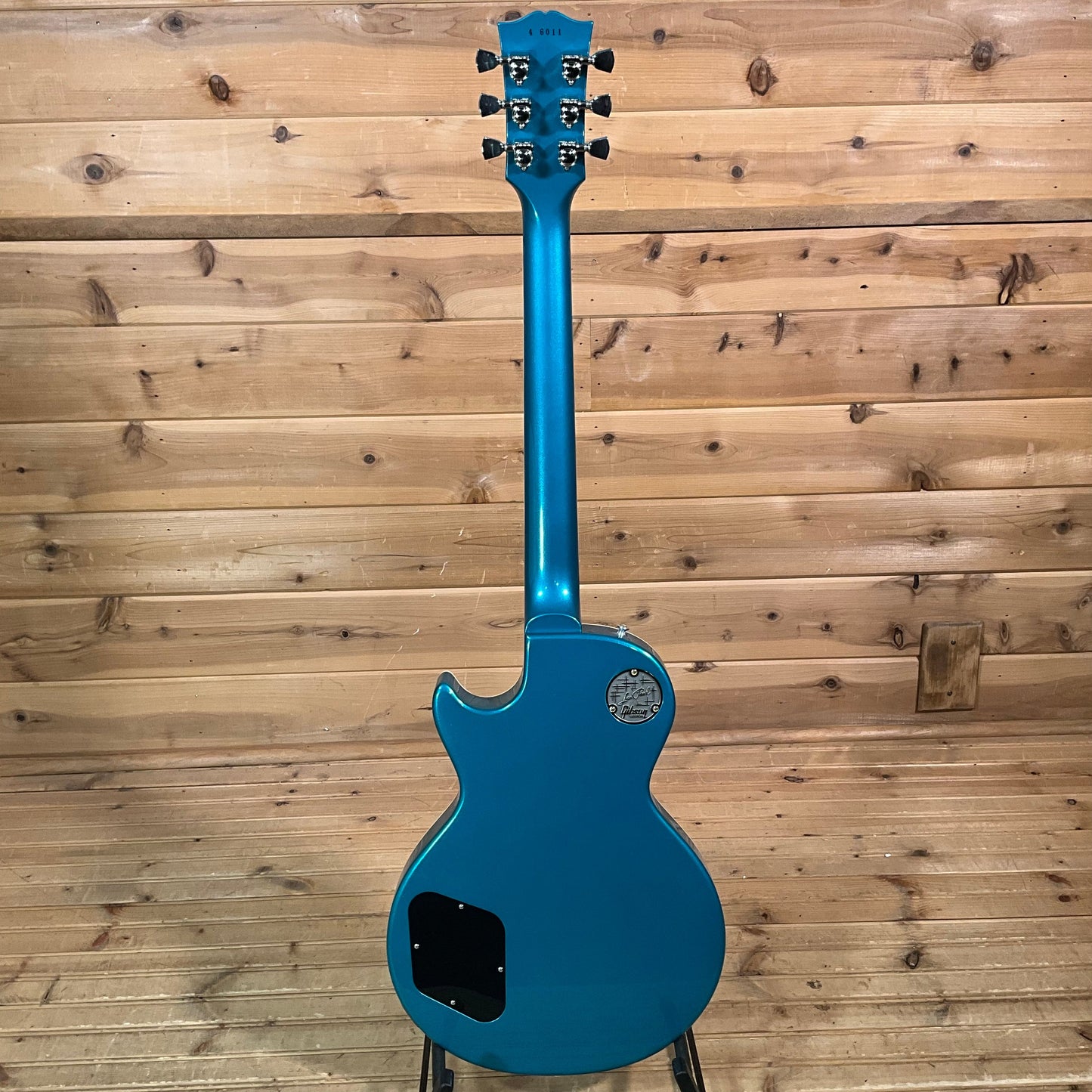 Gibson Custom 1954 Les Paul Standard Electric Guitar - Kamen Blue Shift Sparkle