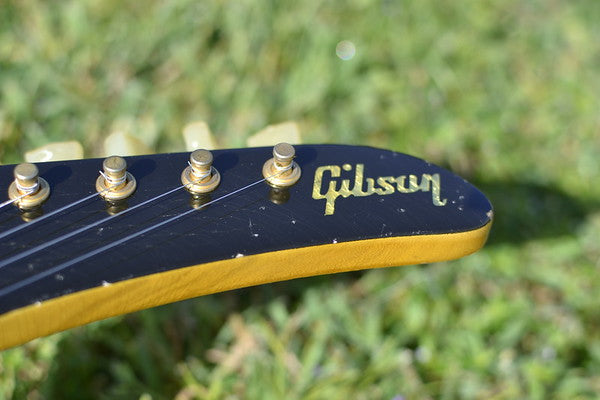 1958 Gibson Custom Shop Korina Explorer 50th Anniversary Historic Makeovers Deluxe - Brazilian Rosewood Fretboard + Throbaks!