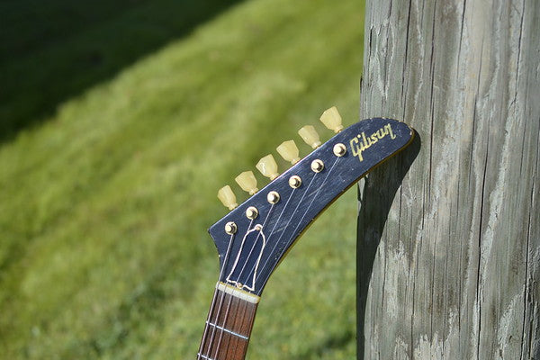 1958 Gibson Custom Shop Korina Explorer 50th Anniversary Historic Makeovers Deluxe - Brazilian Rosewood Fretboard + Throbaks!