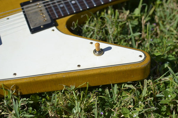 1958 Gibson Custom Shop Korina Explorer 50th Anniversary Historic Makeovers Deluxe - Brazilian Rosewood Fretboard + Throbaks!