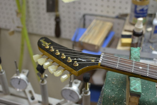 1958 Gibson Custom Shop Korina Explorer 50th Anniversary Historic Makeovers Deluxe - Brazilian Rosewood Fretboard + Throbaks!