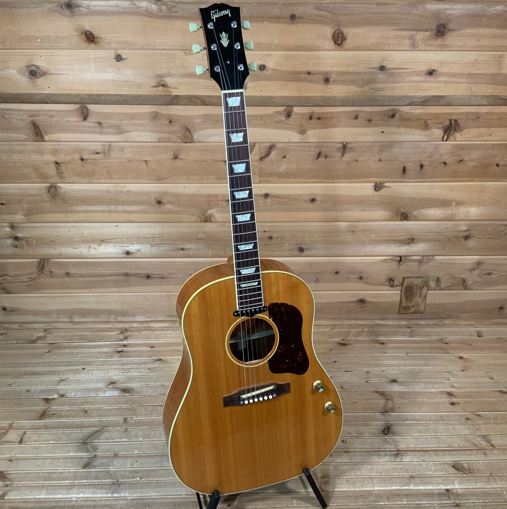 Gibson Custom Limited Edition John Lennon J-160E Peace Acoustic Guitar USED - Natural
