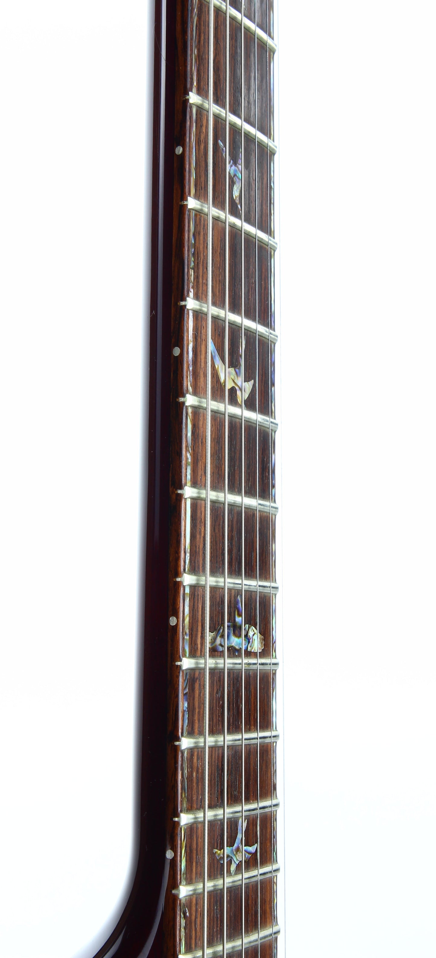 1996 PRS Artist Series III Limited Edition Dark Cherry Sunburst - RARE TREMOLO MODEL, Paua Inlays, Great Top!