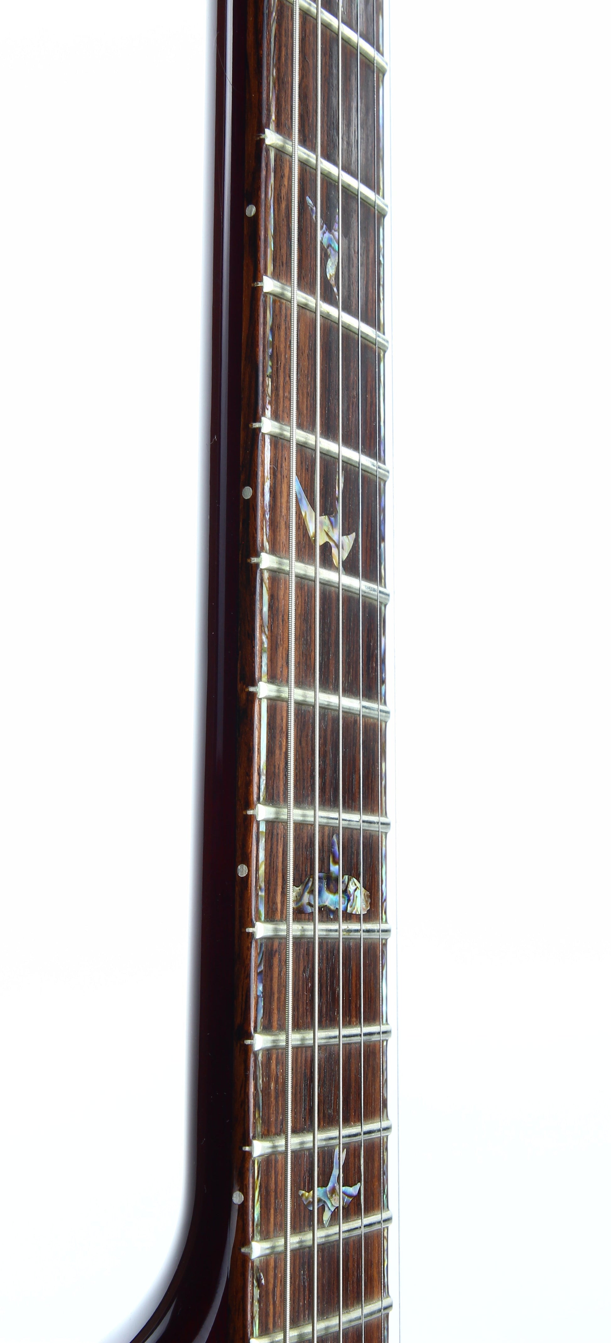 1996 PRS Artist Series III Limited Edition Dark Cherry Sunburst - RARE TREMOLO MODEL, Paua Inlays, Great Top!