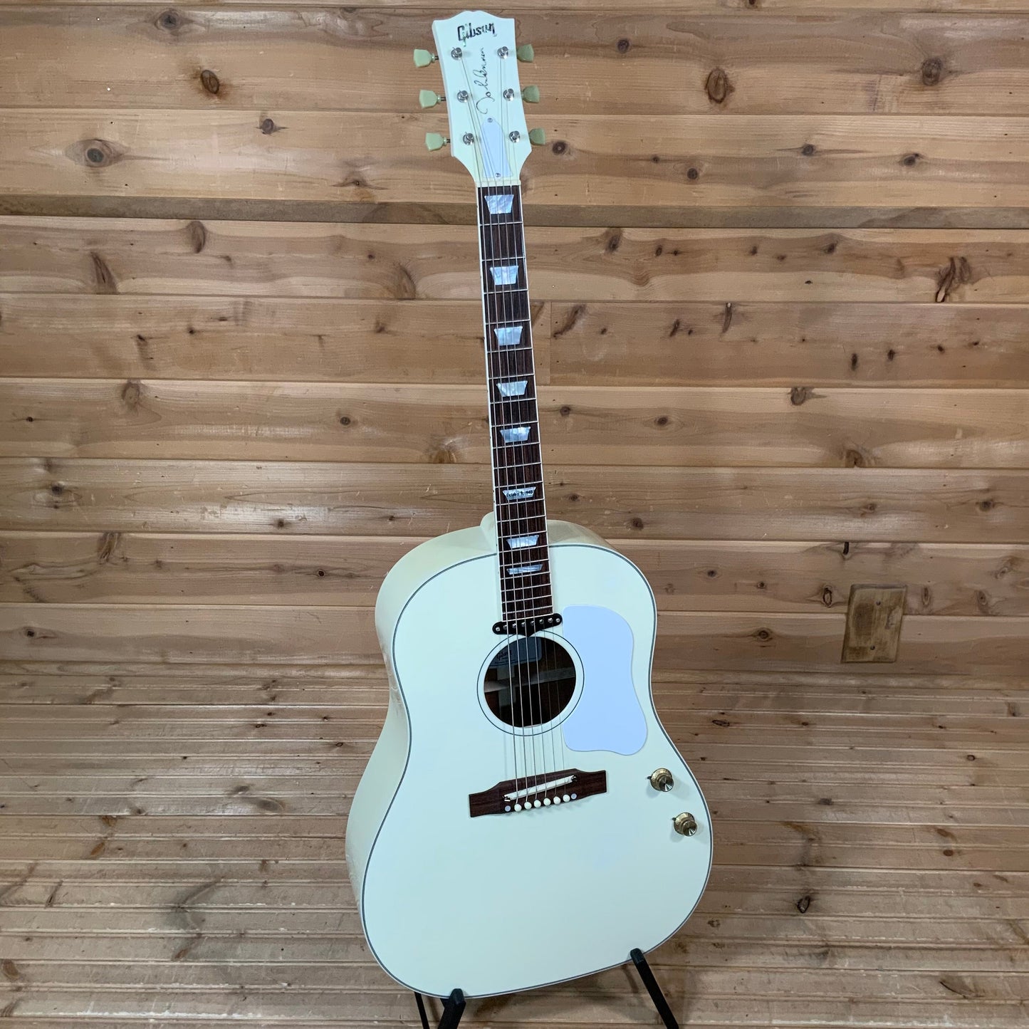Gibson Custom 70th Anniversary J-160E Imagine Acoustic Guitar USED - White