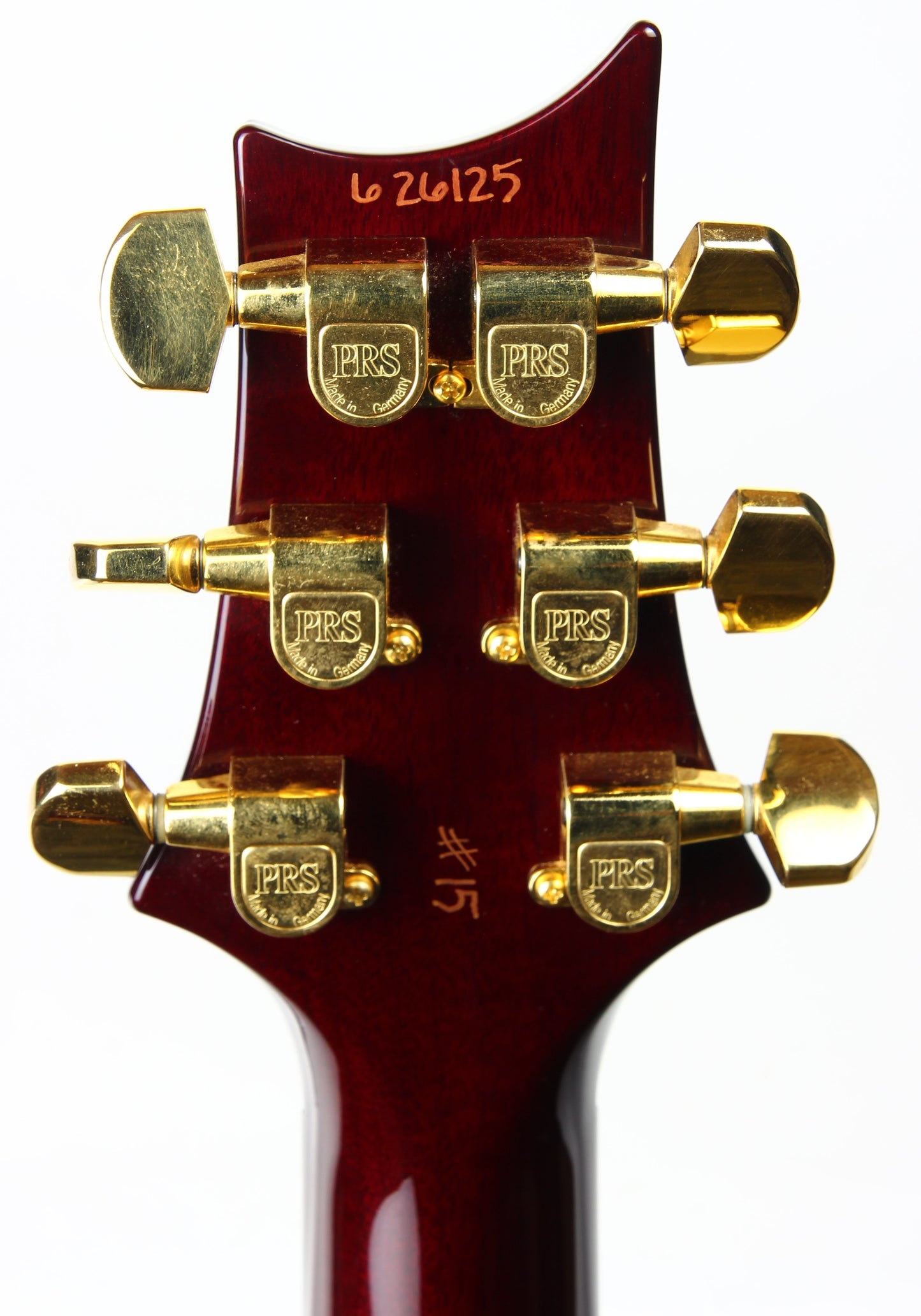 1996 PRS Artist Series III Limited Edition Dark Cherry Sunburst - RARE TREMOLO MODEL, Paua Inlays, Great Top!